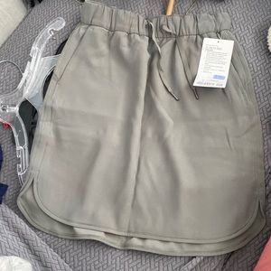 Lululemon on the fly skirt sage green